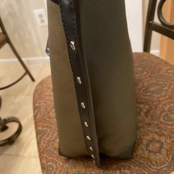 Rebecca Minkoff Megan Studded Bicolor Tote Bag - Picture 6 of 6